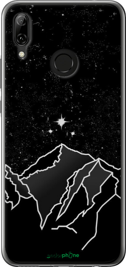 Силиконовый чехол Минималистический горный пейзаж для Huawei Nova 3 - 6438u-1535 изображение 