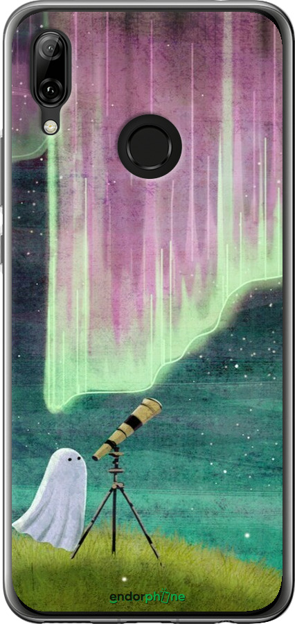 Силиконовый чехол Привидение и звезды для Huawei Nova 3 - 6443u-1535 изображение 