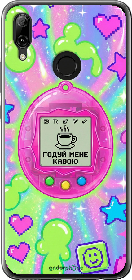 Силіконовий чехол Y2K Aesthetic Retro Pet: Годуй мене кавою для Huawei Nova 3 - 6784u-1535 изображение 