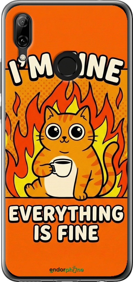 Силіконовий чехол Funny Cat для Huawei Nova 3 - 6786u-1535 изображение 