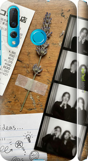 3D пластиковый матовый чехол Aesthetic Scrapbook Collage для Huawei Nova 4 - 6773m-1632 изображение 