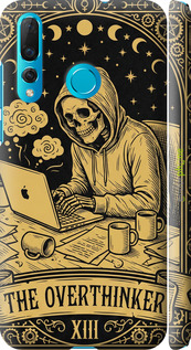 3D пластиковый матовый чехол The Overthinker для Huawei Nova 4 - 6774m-1632 изображение 