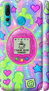 3D пластиковий матовий чохол 'Y2K Aesthetic Retro Pet: Годуй мене кавою' для Huawei Nova 4 зображення 5