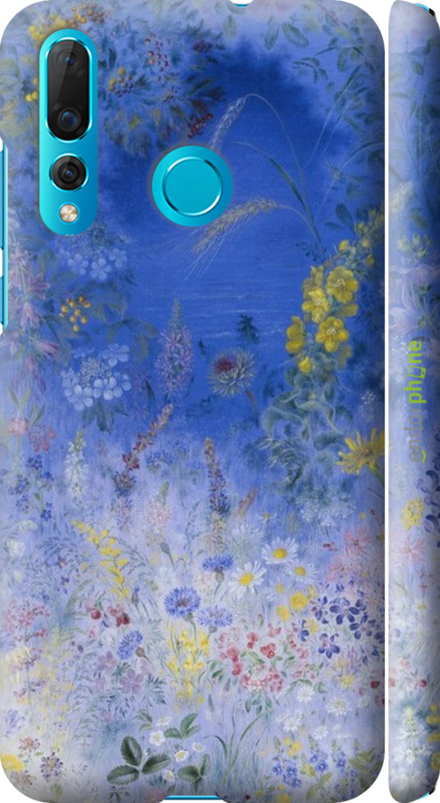 3D пластиковый матовый чехол Билокур для Huawei Nova 4 - 5908m-1632 изображение 