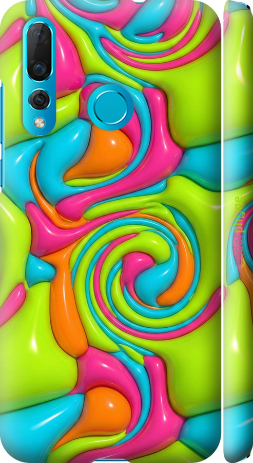 3D пластиковий матовий чехол Y2K Jelly Dream для Huawei Nova 4 - 6780m-1632 изображение 