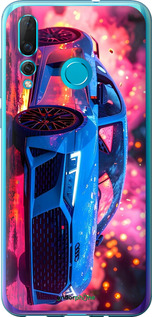 Силиконовый чехол Ауди для Huawei Nova 4 - 6286u-1632 изображение 