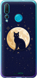 Силиконовый чехол 'Cute Cat Celestial/Witchy' для Huawei Nova 4 изображение 3
