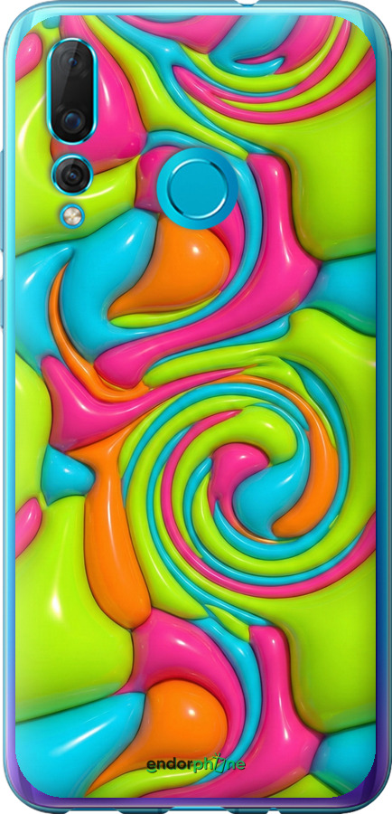 Силиконовый чехол Y2K Jelly Dream для Huawei Nova 4 - 6780u-1632 изображение 