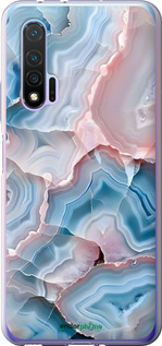 Силиконовый чехол Мрамор для Huawei Nova 6 - 6306u-1821 изображение 