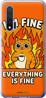 Силиконовый чехол 'Funny Cat' для Huawei Nova 6 изображение 5