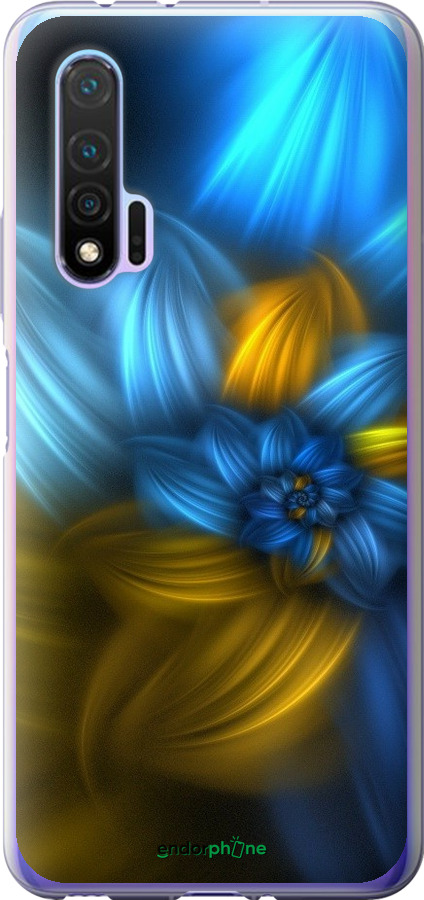 

Силіконовий чохол "Візерунок 46" для Huawei Nova 6, Синій