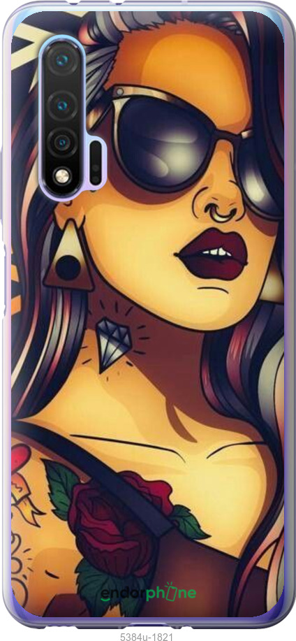 Силиконовый чехол № 5384 для Huawei Nova 6 - 5384u-1821 изображение 