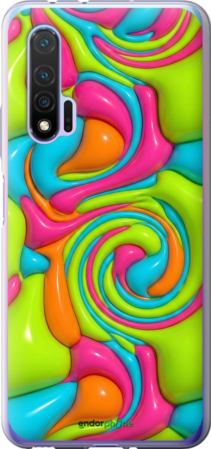 Силиконовый чехол Y2K Jelly Dream для Huawei Nova 6 - 6780u-1821 изображение 