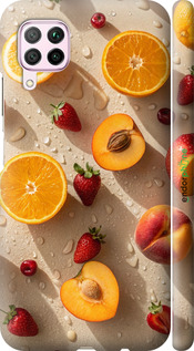 3D пластиковый матовый чехол Фрукты 3 для Huawei P40 Lite - 6703m-1887 изображение 