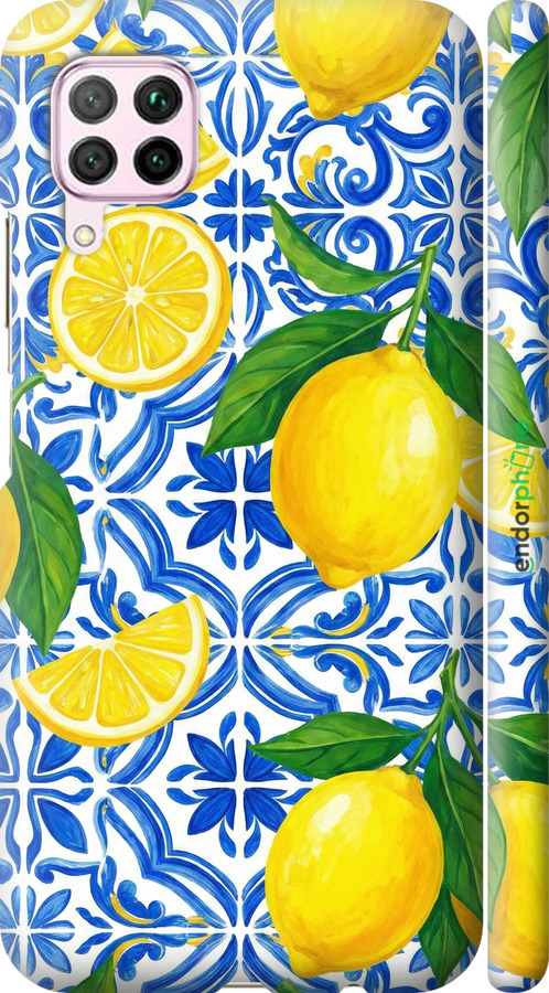 3D пластиковий матовий чехол Grocery Girl Italian Summer для Huawei P40 Lite - 6766m-1887 изображение 