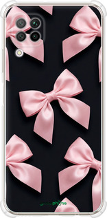 Силіконовий протиударний с посиленими кутами чехол Coquette Ribbons Dark Coquette для Huawei P40 Lite - 6767sp-1887 изображение 