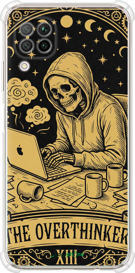 Силикон с усиленными углами чехол The Overthinker для Huawei P40 Lite - 6774sp-1887 изображение 