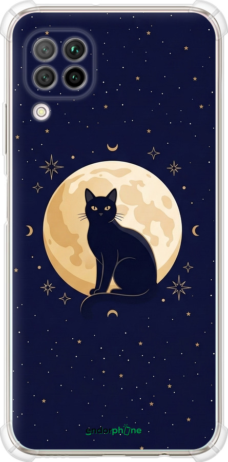 Силіконовий протиударний с посиленими кутами чехол Cute Cat Celestial/Witchy для Huawei Nova 6SE - 6787sp-1823 изображение 