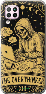 2D пластиковий чохол 'The Overthinker' для Huawei Nova 6SE зображення 2