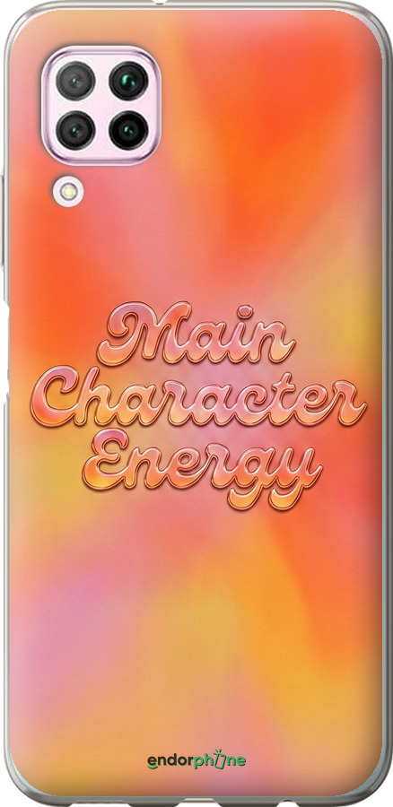 2D пластиковый чехол Aura Gradient Main Character Energy Aesthetic Y2K для Huawei P40 Lite - 6783t-1887 изображение 