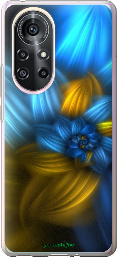 

Силіконовий чохол "Візерунок 46" для Huawei Nova 8 Pro, Синій