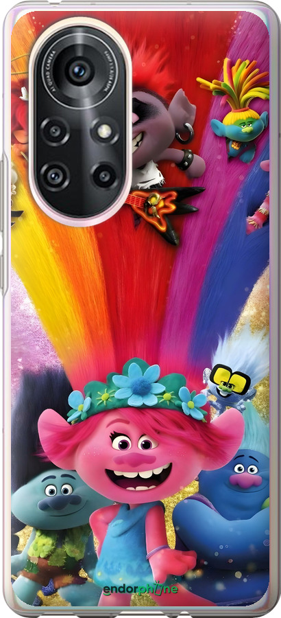 Силиконовый чехол Троли для Huawei Nova 8 Pro - 6343u-2246 изображение 