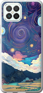 Силиконовый чехол Креативный арт для Huawei Nova 8 SE - 6322u-2126 изображение 