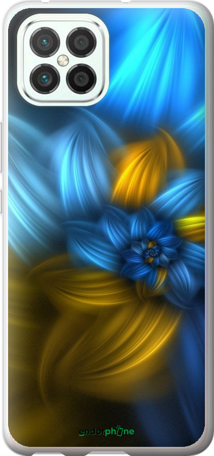 

Силіконовий чохол "Візерунок 46" для Huawei Nova 8 SE, Синій