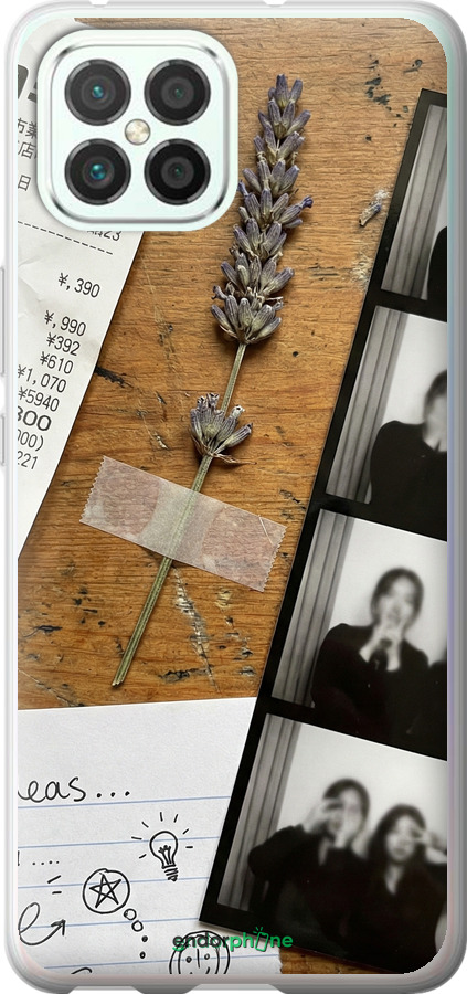 Силиконовый чехол Aesthetic Scrapbook Collage для Huawei Nova 8 SE - 6773u-2126 изображение 