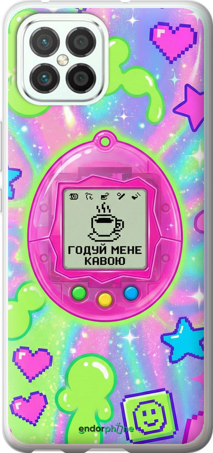 Силіконовий чехол Y2K Aesthetic Retro Pet: Годуй мене кавою для Huawei Nova 8 SE - 6784u-2126 изображение 