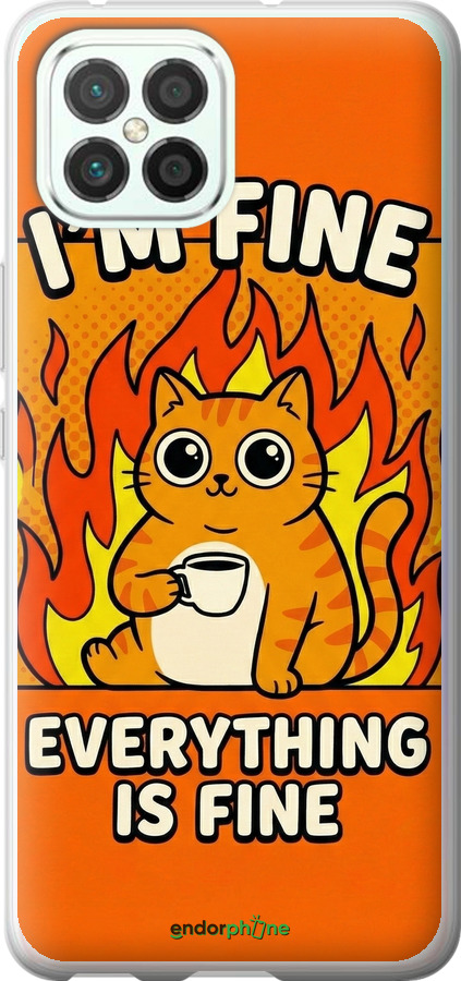 Силіконовий чехол Funny Cat для Huawei Nova 8 SE - 6786u-2126 изображение 