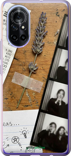 Силиконовый чехол 'Aesthetic Scrapbook Collage' для Huawei Nova 8 изображение 4
