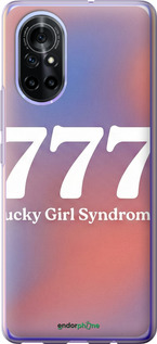 Силиконовый чехол 'Aesthetic Aura Gradient 777 Lucky Energy' для Huawei Nova 8 изображение 5