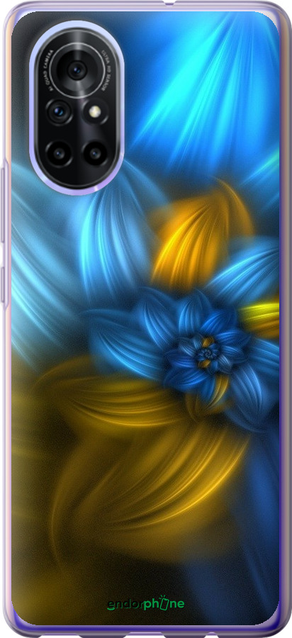 

Силіконовий чохол "Візерунок 46" для Huawei Nova 8, Синій