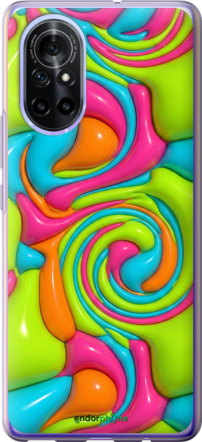 Силиконовый чехол Y2K Jelly Dream для Huawei Nova 8 - 6780u-2245 изображение 