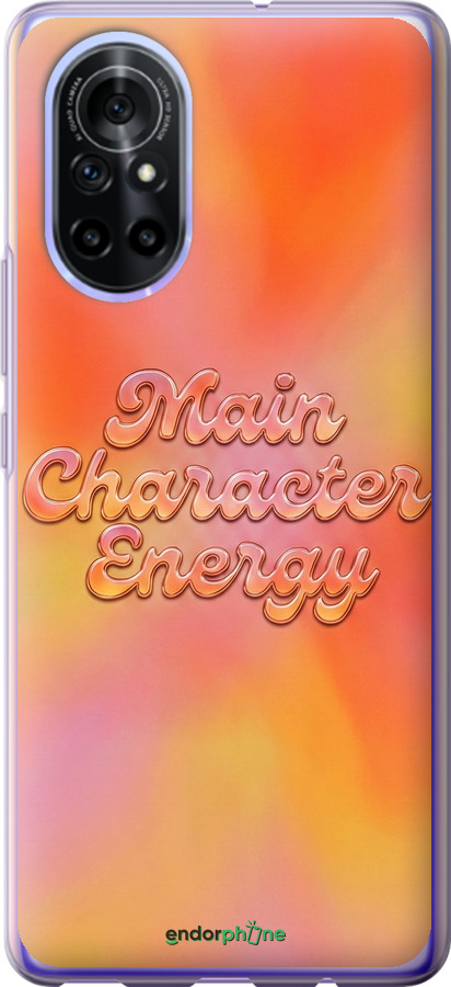 Силиконовый чехол Aura Gradient Main Character Energy Aesthetic Y2K для Huawei Nova 8 - 6783u-2245 изображение 
