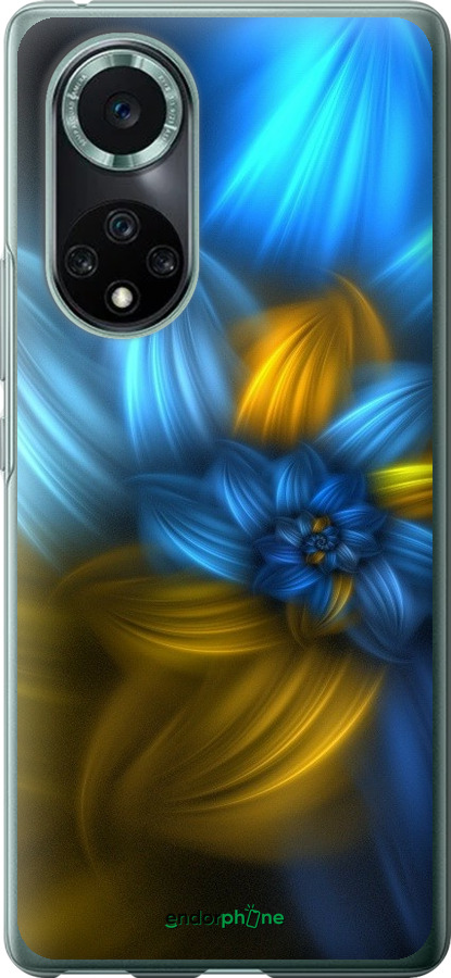 

Силіконовий чохол "Візерунок 46" для Huawei Nova 9 Pro, Синій