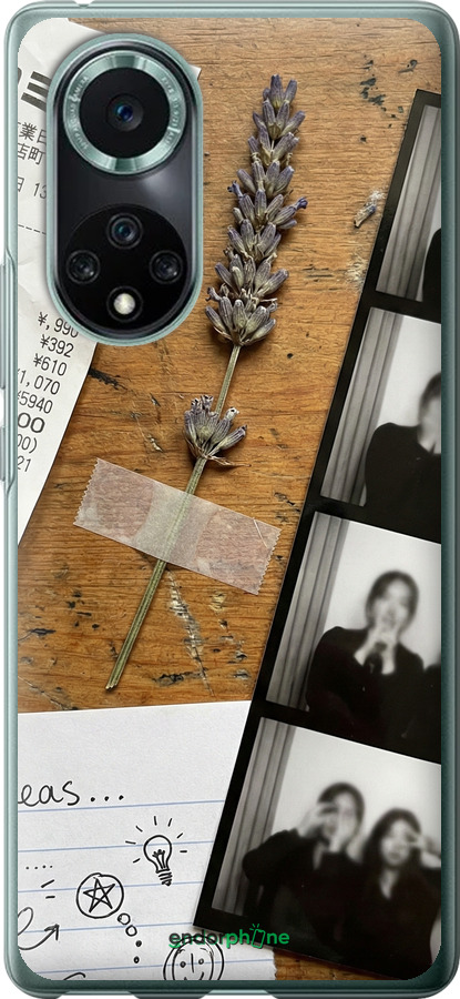 Силиконовый чехол Aesthetic Scrapbook Collage для Huawei Nova 9 Pro - 6773u-2503 изображение 