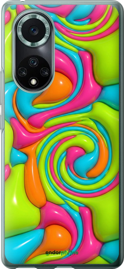 Силиконовый чехол Y2K Jelly Dream для Huawei Nova 9 Pro - 6780u-2503 изображение 