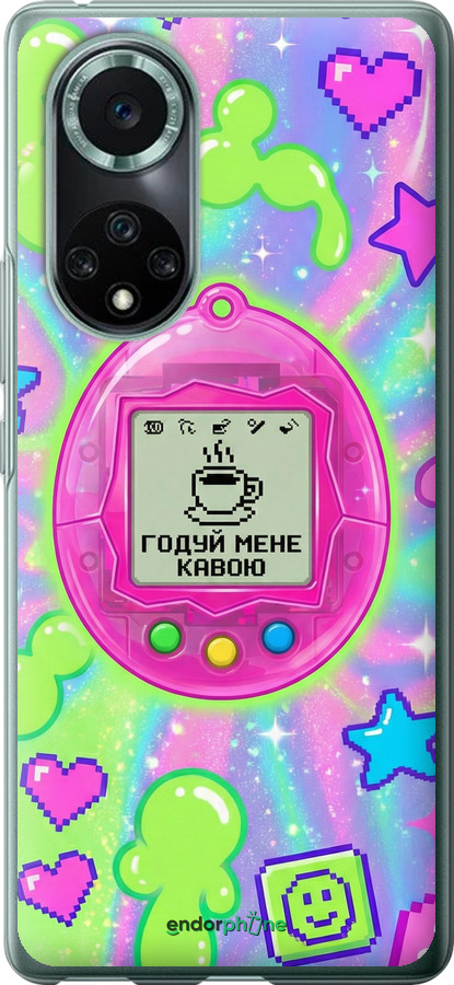 Силиконовый чехол Y2K Aesthetic Retro Pet: Годуй мене кавою для Huawei Nova 9 Pro - 6784u-2503 изображение 