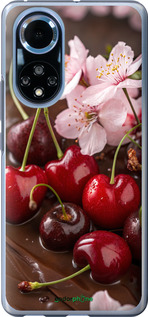 Силиконовый чехол Вишня в шоколаде для Huawei Nova 9 - 6698u-2504 изображение 