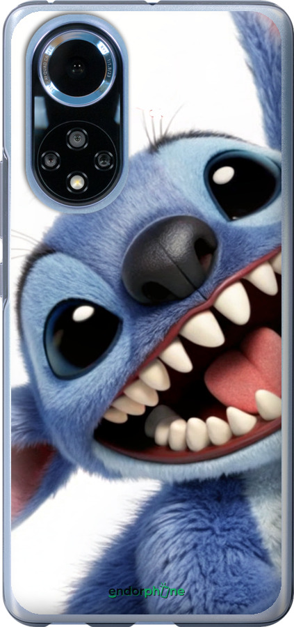 Силиконовый чехол Стич для Huawei Nova 9 - 6684u-2504 изображение 