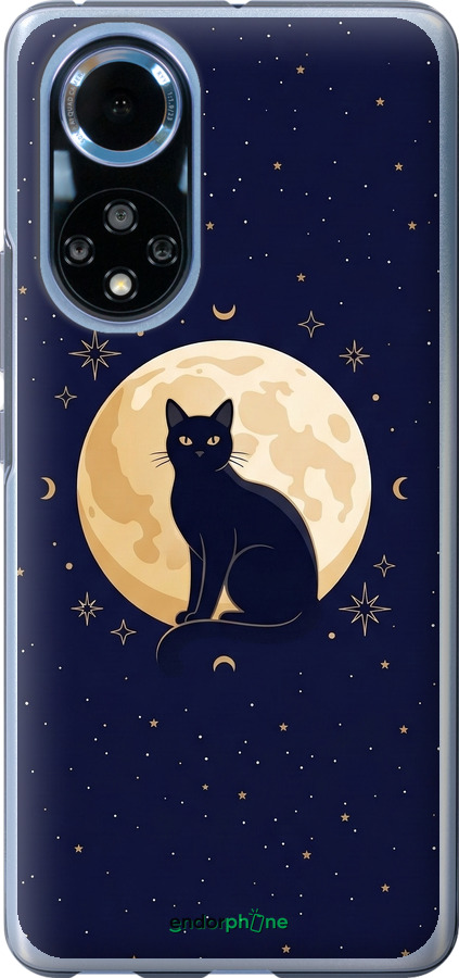 Силиконовый чехол Cute Cat Celestial/Witchy для Huawei Nova 9 - 6787u-2504 изображение 