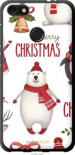 TPU чехол Merry Christmas для Huawei Nova Lite 2017 - 4106b-1400 изображение 