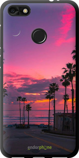 TPU чехол Пальмы для Huawei Nova Lite 2017 - 5873b-1400 изображение 