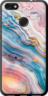 TPU чехол Мрамор красивый для Huawei Nova Lite 2017 - 6376b-1400 изображение 