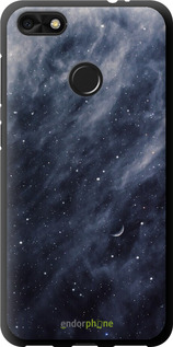 TPU чехол Голубые облака, Голубая луна для Huawei Nova Lite 2017 - 6398b-1400 изображение 