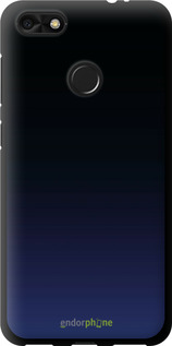 TPU чехол Градиент в тёмно - синем стиле для Huawei Nova Lite 2017 - 6542b-1400 изображение 