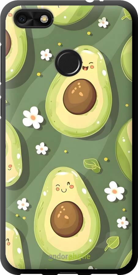 TPU чехол Авокадо для Huawei Nova Lite 2017 - 6380b-1400 изображение 
