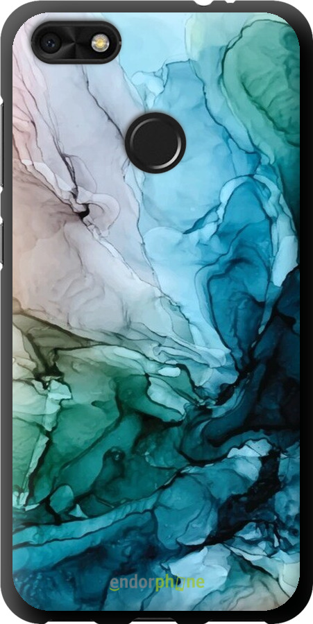 TPU чехол С красочной абстрактной картиной Соленые берега для Huawei Nova Lite 2017 - 6405b-1400 изображение 